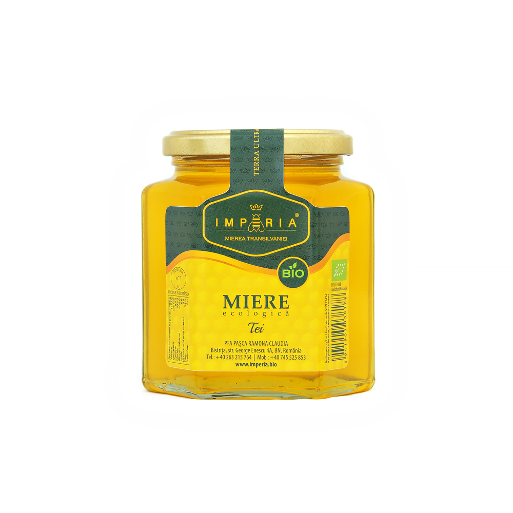 LINDEN Organic Honey 500g