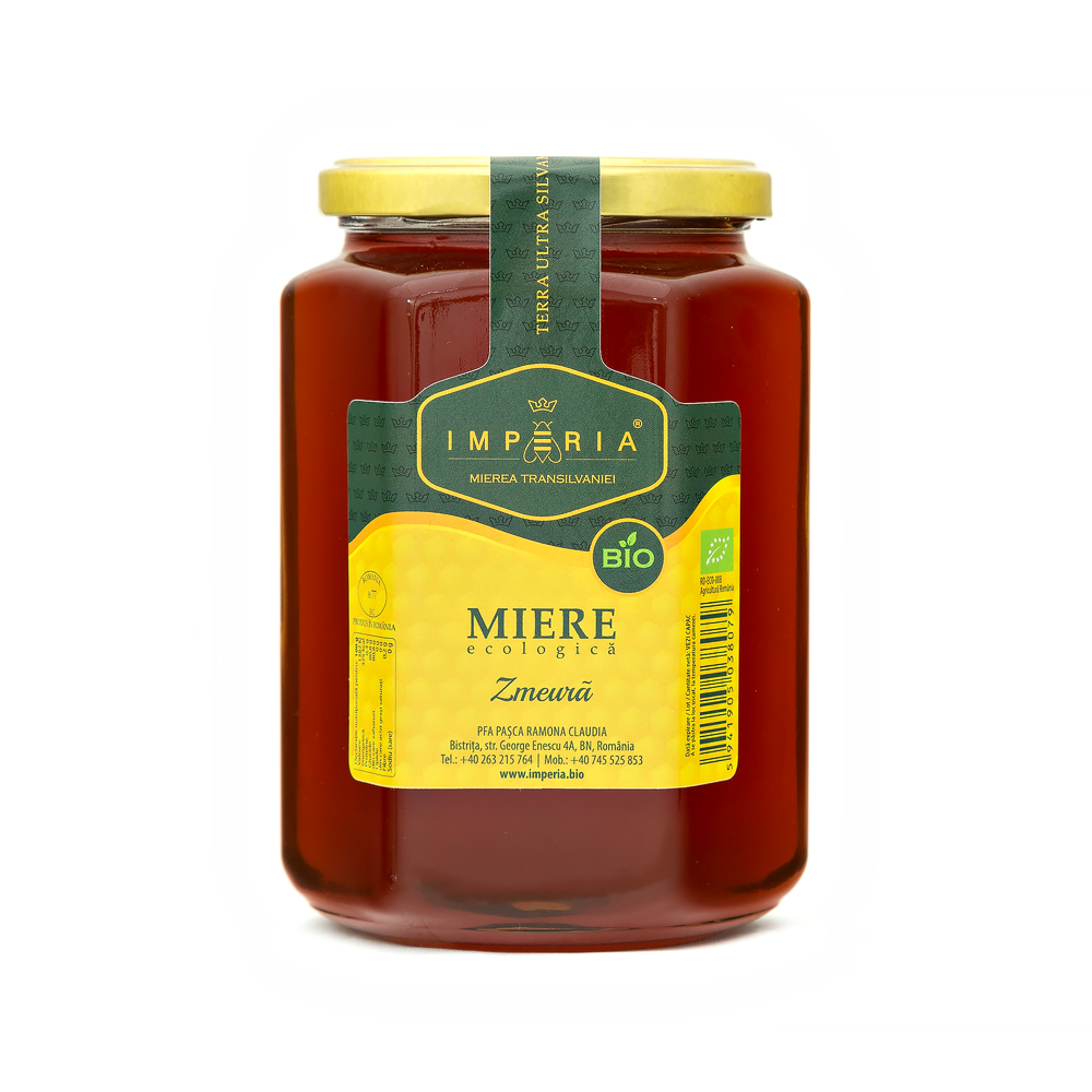 RASPBERRY Organic Honey 1000g